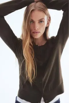 H&M ファインニットカーディガン