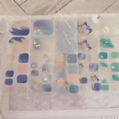 【お試しセット8-24】フットネイルシール♪１回分5枚セット