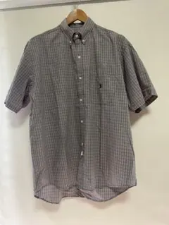 【極上美品/着用1-2回】90s ラルフローレン 半袖チェックシャツ XL