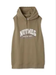 SNIDEL×NUTMEG ノースリーブパーカー　ワンピースのサムネイル