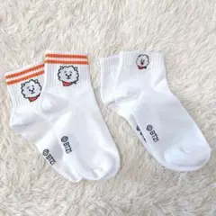 未使用品 BTS BT21 RJ 靴下 23～25cm
