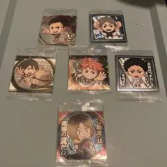 ハイキュー　にふぉるめーしょん　ゴミ捨て場の決戦　排球レア・極含む6種類