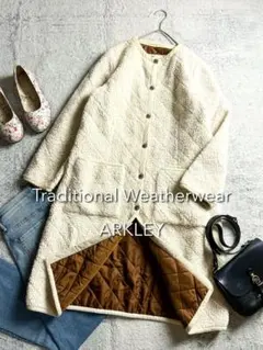 【トラディショナルウェザーウェア】キルティングボアコート ARKLEY LONG