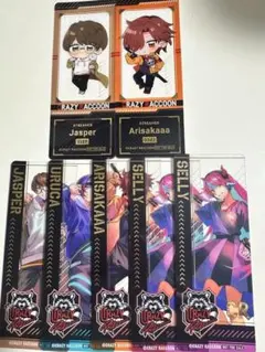 CRAZY RACCOON 箔押しクリアしおり