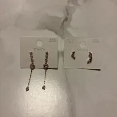 3COINS ピアス　未使用