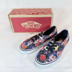 【極美品】VANS Authentic ギャラクシーフローラル 花柄 23cm