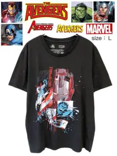 AVENGERS　Tシャツ　L　黒　USA古着