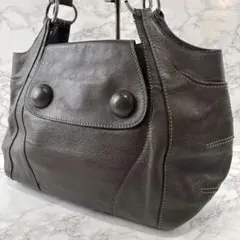 ANYA HINDMARCH アニヤハインドマーチ 本革 レザー ハンドバッグ