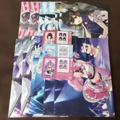 ローソン　ホロライブ クリアファイル　コンプリート×2セット　クリアシート3枚