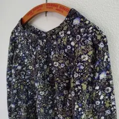 ドレステリア※DRESSTERIOR リバティ 七分袖 ブラウス 後ろボタン36