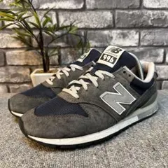 ニューバランス 996 メンズ スニーカー グレー／ネイビーのサムネイル