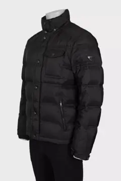 S様専用　PRADA ダウン　ジャケット　ブラック　黒　三角ロゴ