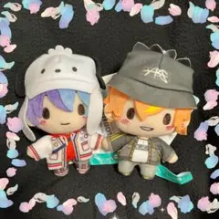 プロジェクトセカイ　サンリオ　ふわぷち　マスコット　彰人　冬弥