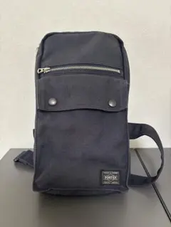 吉田カバン　スリングショルダーバッグ　ネイビー