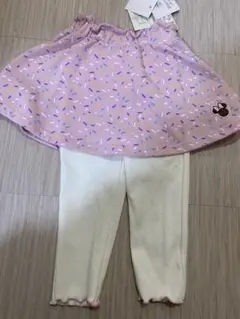 スカートとレギンスの2点セット 90サイズ