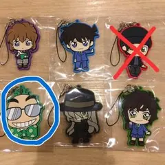名探偵コナン ラバーストラップ