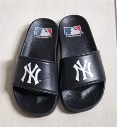 MLB New York Yankees サンダル ブラック 22cm