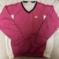 YONEX ピンク Vネック 長袖ウェアM 値下げ不可