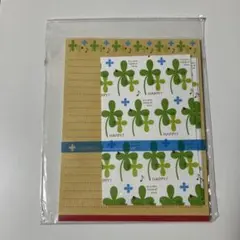 クローバーデザイン 平成　レターセット