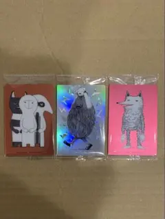 米津玄師 かいじゅうずかん カード 3種セット
