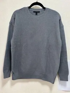 BANANA REPUBLIC グレー クルーネックニット S