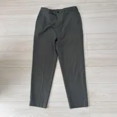 GU ジーユー　イージーアンクルパンツ　グレー　サイズS