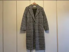 Buge fushi チェック柄ロングコート