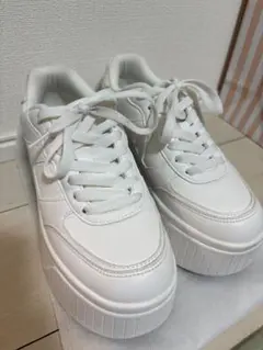 ZARA プラットフォームシューズ36