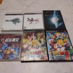 PS3 PS2 DVD まとめ売り　ファイナルファンタジー　ドラゴンボール他