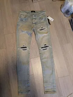 国内正規】AMIRI MX1 29 レザー パッチ スキニー アミリ+タグ - メルカリ