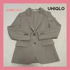 UNIQLO ベージュ テーラードジャケット Sサイズ