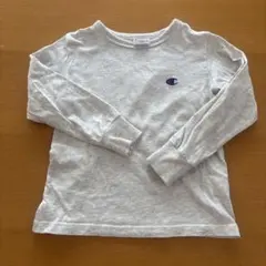 Champion 長袖カットソー グレー 110cm