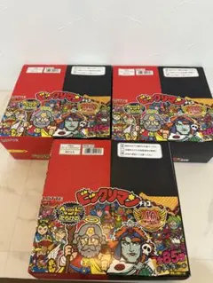 未開封 LOTTE ビックリマンシール ヘッドだらけの 3箱セット ビックリマン