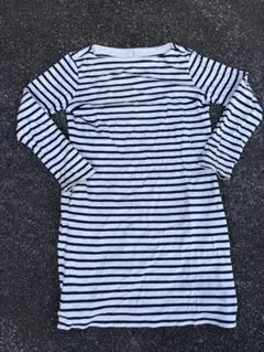 UNIQLO ストライプ カットソー Lサイズ　ボーダー