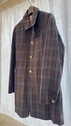 【レア】EEL Sakura Coat Lサイズ ブラックウォッチ柄