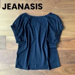 JEANASIS ジーナシス　袖ゴムギャザーカットソーシャツ　カノコのサムネイル