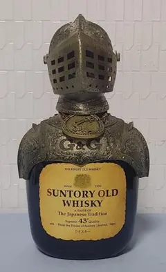 SUNTORY WHISKY OLD特級 4000ml 台座付 空瓶 オブジェ - メルカリ