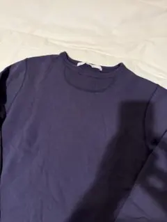 Futureprimitive ナス紺 ガゼット付きスウェット S FP NHC