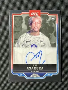 朝倉海 Topps chrome UFC 直筆サインカード