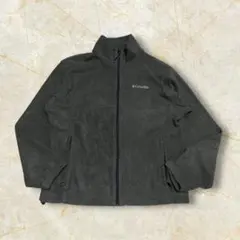 J*Y様 00s Columbia 肉厚フリースジャケット USメンズ ダークグ