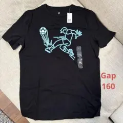 GAP KIDS サッカーTシャツ XXL ブラック 新品　14-16 160