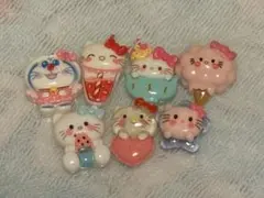 サンリオ ハローキティ デコパーツ 7個セット