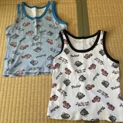 カーズ 肌着タンクトップ 2枚セット 110cm