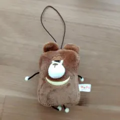 クマの形のブラウンマスコット