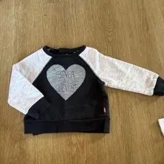 Levi's トレーナー 12M ハートプリント