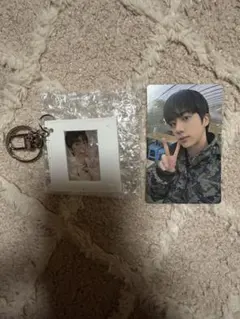 BTS ジントレカ キーリング アリラン GLOBAL特典