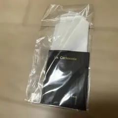 白色　日本製ポケットチーフ　ホワイト　LaCerimonia　結婚式　フォーマル