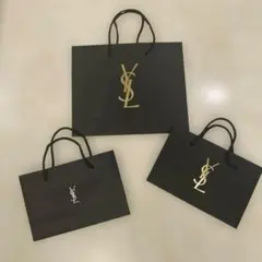 YSL ショップ袋 3点セット　イヴサンローラン