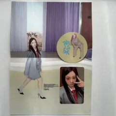 TWICE THIS IS FOR ツウィ　トレカ　ポスター　ステッカー