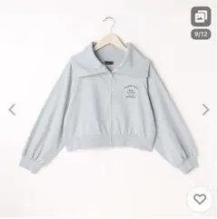 ラブトキシック(Lovetoxic) セーラーカラーZIPパーカ S 140